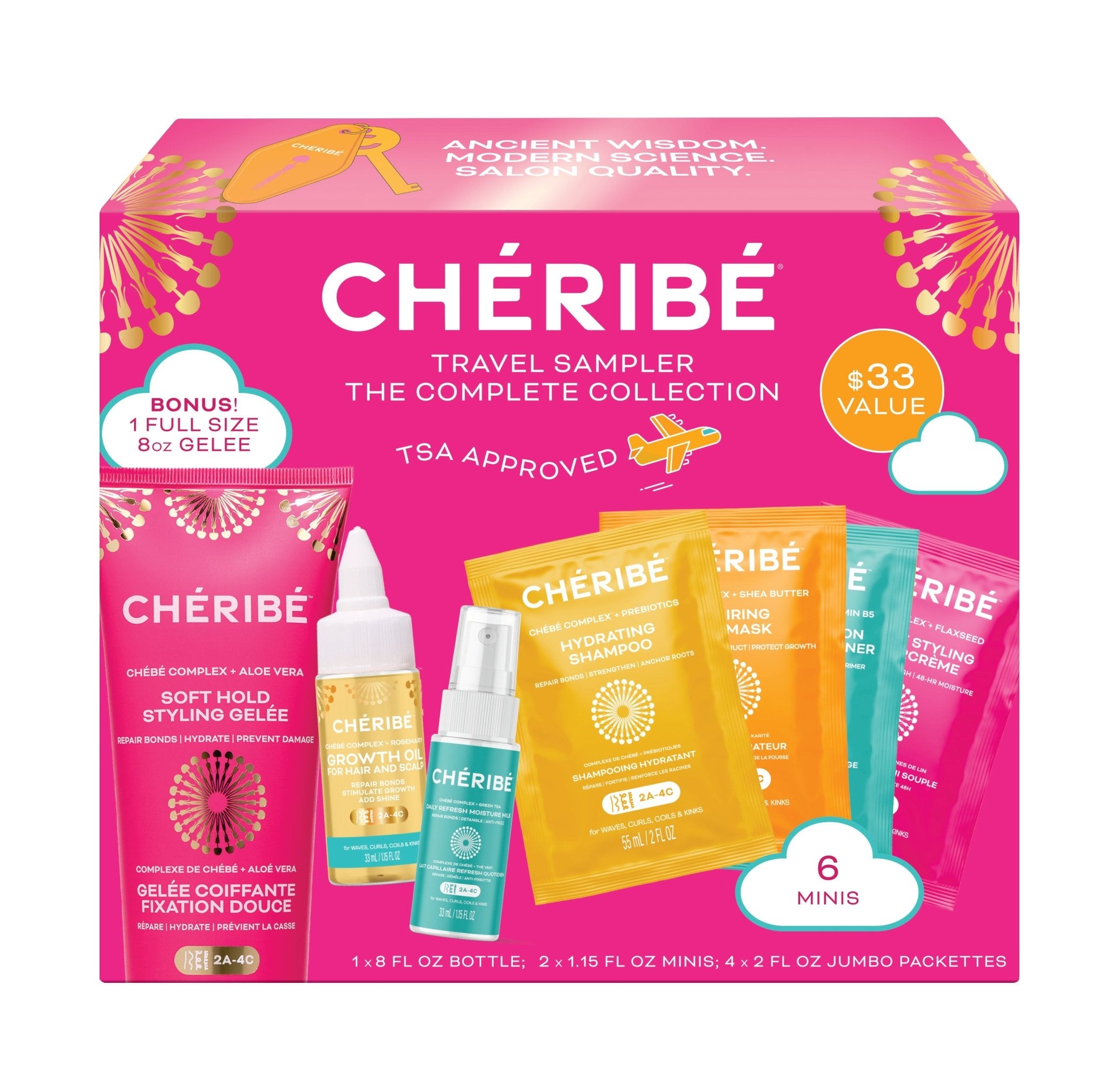 Chébé Complex Travel Sampler - Cheribe - CHÉRIBÉ®