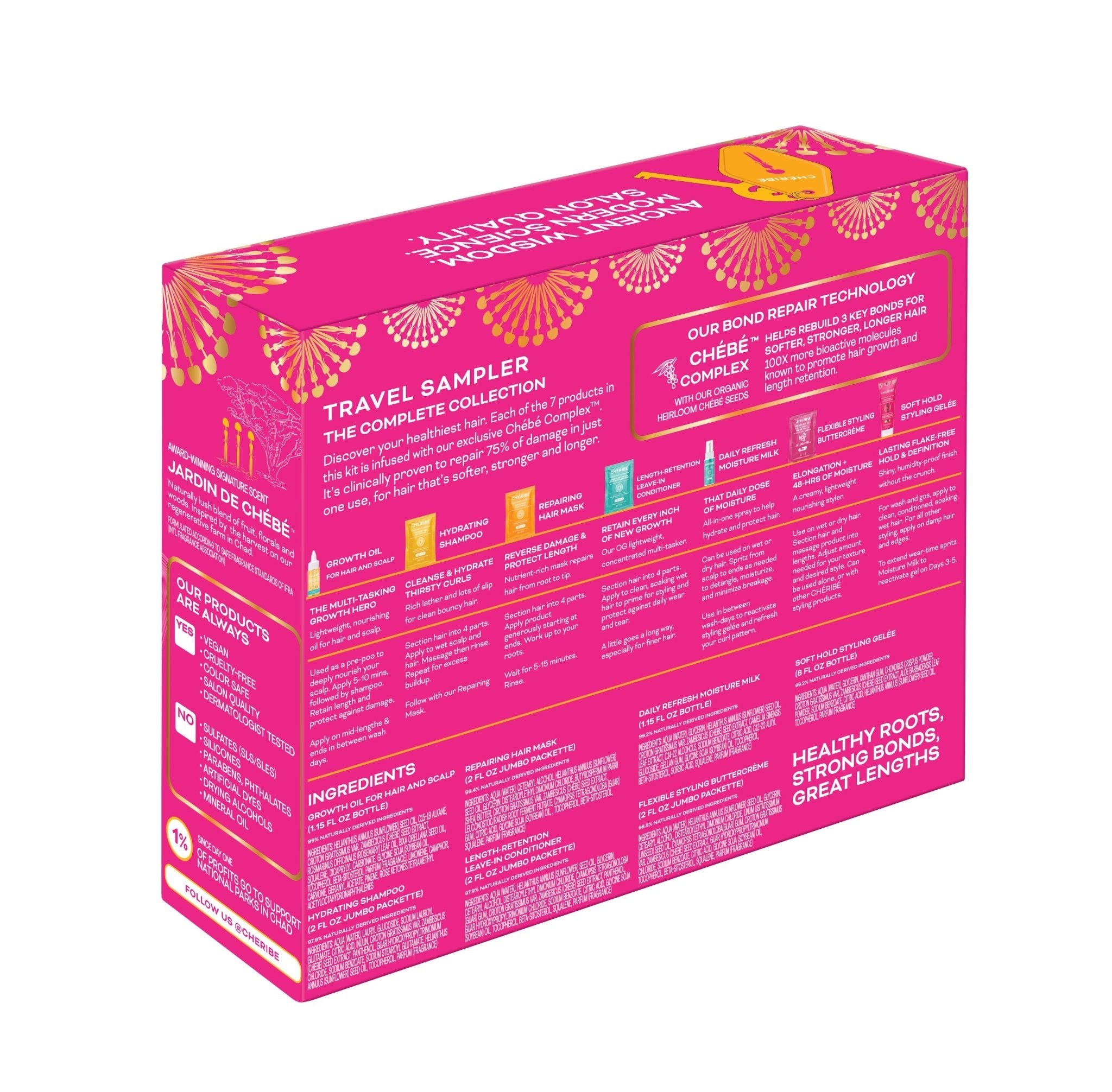 Chébé Complex Travel Sampler - Cheribe - CHÉRIBÉ®