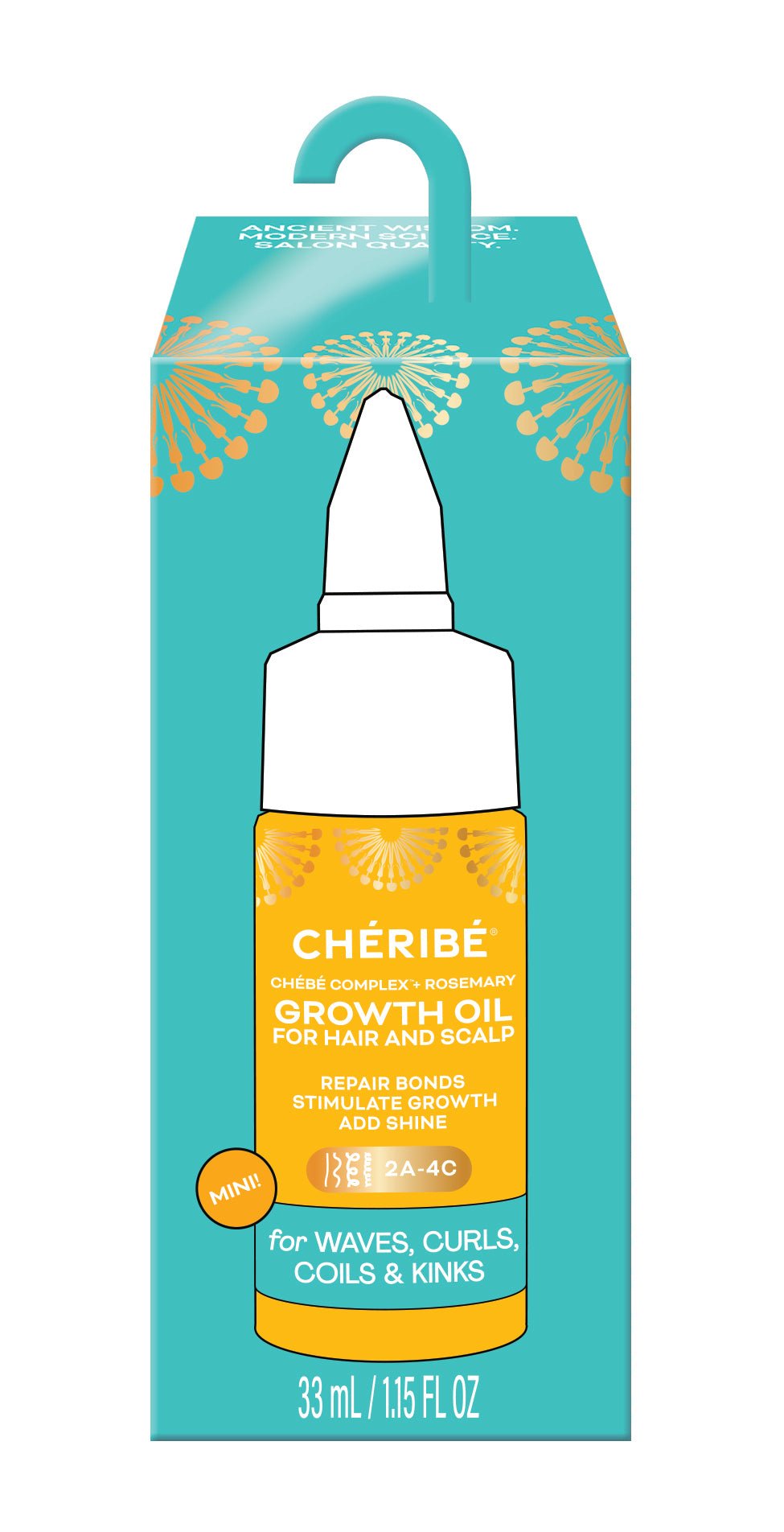 Growth Oil for Hair and Scalp | Chébé Complex + Rosemary - Cheribe - CHÉRIBÉ®
