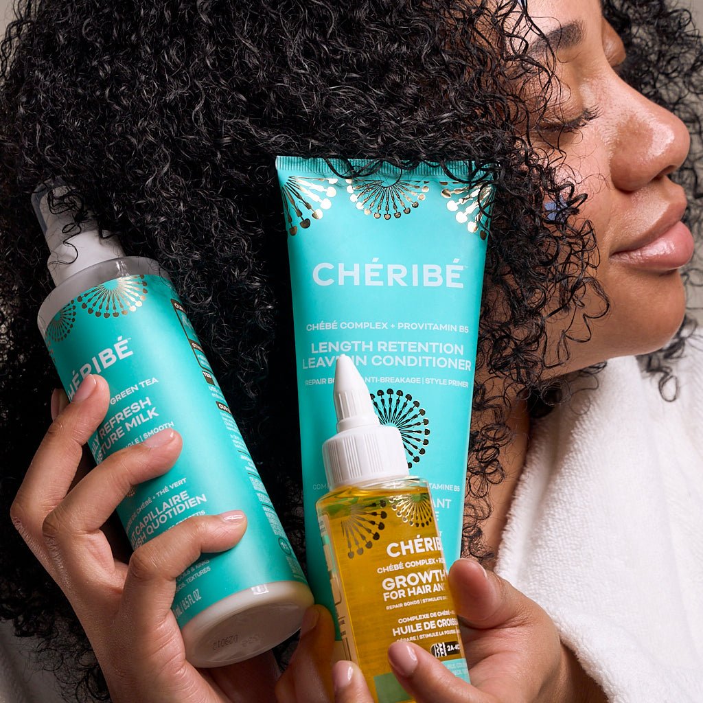 Growth Oil for Hair and Scalp | Chébé Complex + Rosemary - Salwa Petersen - CHÉRIBÉ®