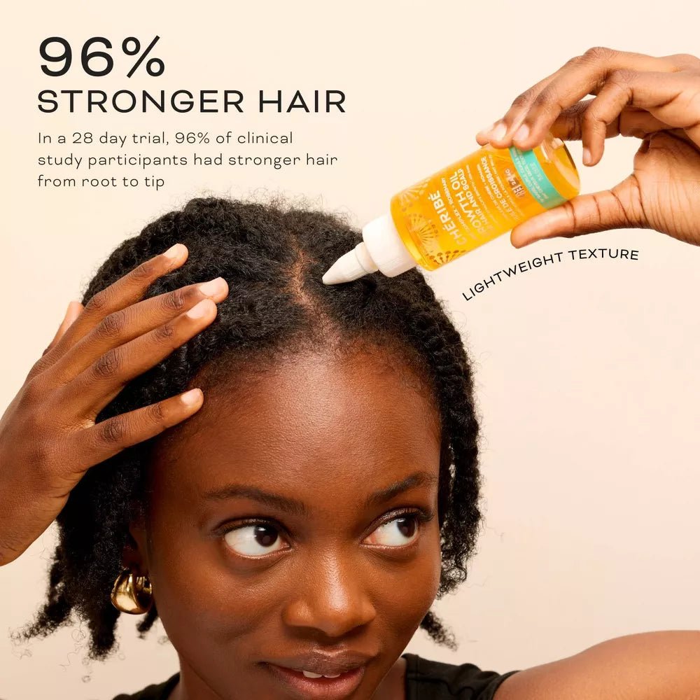 Growth Oil for Hair and Scalp | Chébé Complex + Rosemary - Cheribe - CHÉRIBÉ®
