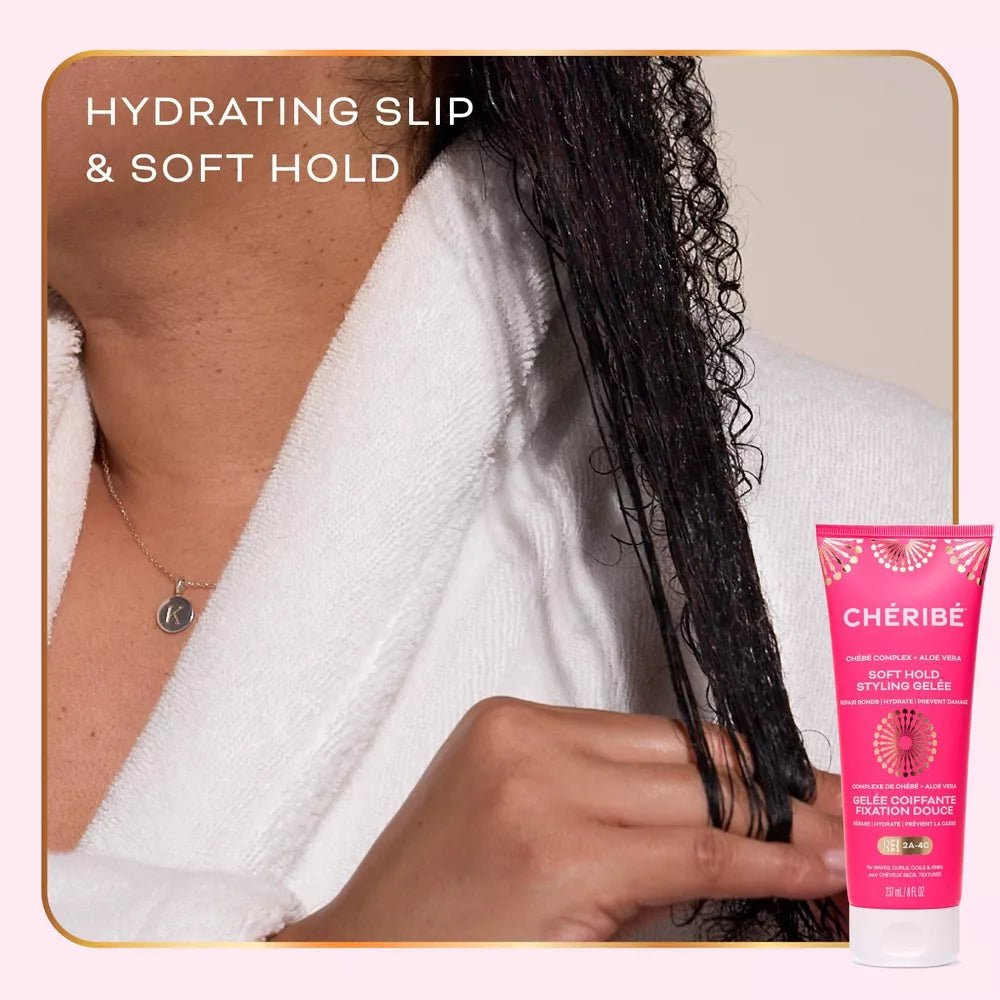 Soft Hold Styling Gelée | Chébé Complex + Aloe Vera - Cheribe - CHÉRIBÉ®